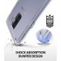 Samsung Galaxy A6 Plus Case Lightweight Anti Drop Wrist Strap Crystal Clear