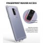 Samsung Galaxy A6 Plus Case Lightweight Anti Drop Wrist Strap Crystal Clear