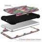 Google Pixel 3 Case, Shockproof Heavy Duty Protection Hard Plastic CoverSilico