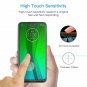 Halnziye Screen Protector for Moto G7 / G7 Plus, [3 Pack] 9H Hardness HD Clear T