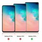 MoKo Compatible with Samsung Galaxy S10 Plus Case, Clear Reinforced Corners TPU