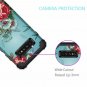 Lontect for Galaxy S10 Plus Case Floral 3 in 1 Heavy Duty Hybrid Sturdy Armor Hi