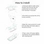 [2 Pack] Orzero Tempered Glass Screen Protector Compatible for Motorola Moto G7