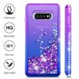 Samsung Galaxy S10E Case Glitter Liquid Quicksand Floating Shiny Sparkle Flowing