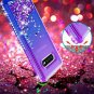 Samsung Galaxy S10E Case Glitter Liquid Quicksand Floating Shiny Sparkle Flowing