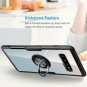 Galaxy S10 Plus Case,Crystal Clear Carbon Fiber Design Armor Protective Case wit