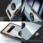 Galaxy S10 Plus Case,Crystal Clear Carbon Fiber Design Armor Protective Case wit