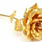 UniteStone Monther Day Gift 24K Gold Foil Artificial Rose Flower Birthday Gift