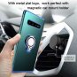 Lontect for Galaxy S10 Plus Case Clear Slim Soft TPU Cover Case with Electroplat
