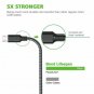 Vanzon Micro USB Cable,5Pack 3FT 2x6FT 2x10FT Long Premium Nylon Braided Android