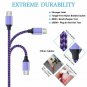 Micro USB Cable, Ailkin 5Pack 6.6ft High Speed Nylon Braided Android Charging C