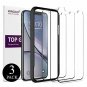 Vancold Screen Protector Designed for iPhone Xr(6.1 inch)(Clear,3 Packs), Case F