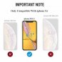 Vancold Screen Protector Designed for iPhone Xr(6.1 inch)(Clear,3 Packs), Case F