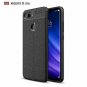 Xiaomi Mi 8 Lite Case, Cruzerlite Flexible Slim Case with Leather Texture Grip P
