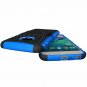 Moto G5 Plus Case Shockproof Dual Layer TPU Kickstand Protective Cover Blue NEW