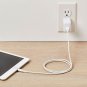 AmazonBasics Lightning to USB A Cable MFi Certified iPhone Charger White, 3