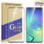 [2Pack] Galaxy S10 Plus Full Glue Screen Protector, Zeking PET Film [3D Touch][