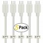 Micro USB Cable Android, SMALLElectric (5 Pack, 6 FT) USB to Micro USB Cables