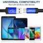 Micro USB Cable Android, JSAUX(2Pack 6.6FT) Micro USB to USB A High Speed Andro