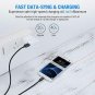 Micro USB Cable Android, Snowkids Micro USB to USB 2.0 Cable (2Pack,6.6Ft) Nylo