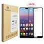 [2 Pack] Huawei P20 Pro Screen Protector, Ytaland [ Full Coverage ] [0.3mm, 2.5D