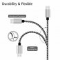 Micro USB Cable 10ft,[3 Pack] Extra Long Fast Charging Cord Nylon Braided High S
