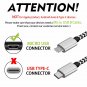 Micro USB Cable 10ft,[3 Pack] Extra Long Fast Charging Cord Nylon Braided High S