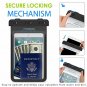 MoKo Universal Waterproof Case, [2-Pack] Dry Bag Pouch for iPad Mini 2019/4/3/2,