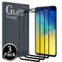 Ferilinso Screen Protector for Samsung Galaxy S10E,[3 Pack] [Full Glue][Full Cov