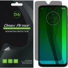 [2Pack] Dmax Armor for Motorola Moto G7 Plus Privacy AntiSpy Screen Protector