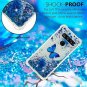 Cattech for LG V40 ThinQ Case, LG V40 Case, Glitter Liquid Flowing Sparkle Shiny