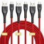 Micro USB Cable 10ft, CABEPOW Android Charger Cable?3Pack 10 feet ?,Extra Lo