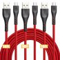 Micro USB Cable 10ft, CABEPOW Android Charger Cable?3Pack 10 feet ?,Extra Lo