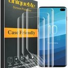 UniqueMe [3 Pack] Compatible with Samsung Galaxy S10 Plus /S10 Screen Protector