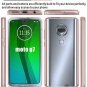 Moto G7 Case, GETE Lightweight Soft Clear Slim Crystal Full Body Protection Phon
