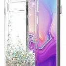 Galaxy S10E case SunStory Luxury Fashion Design with Moving Shiny Quicksand Glit