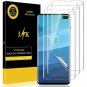 LK [3 Pack] Screen Protector for Samsung Galaxy S10 Plus, LiquidSkin [HD Clear][