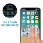VOMLITE Screen Protector iPhone XR(6.1 Inch), Tempered Glass DoubleDefence, TPU