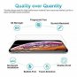 VOMLITE Screen Protector iPhone XR(6.1 Inch), Tempered Glass DoubleDefence, TPU