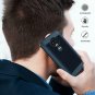Moto G7 Case HD Screen Protector, Shockproof Carbon Fiber Brushed Texture [Full