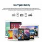 RAMPOW USB Cable [6.5ft] TangleFree Braided MicroUSB Cable/Samsung USB Cable