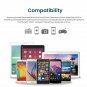 RAMPOW USB Cable [6.5ft] TangleFree Braided MicroUSB Cable/Samsung USB Cable