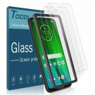 TOCOL [3 Pack] Screen Protector for Motorola Moto G7 / Moto G7 Plus, [Case Frien