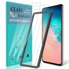 TAURI [3Pack] Screen Protector for Samsung Galaxy S10e, Tempered Glass [Bubble