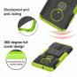 Moto G7 Case, Moto G7 Plus Case, Boythink DoubleLayer Hybrid Shock Resistant Ar