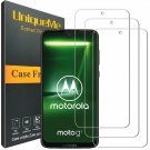 [3 Pack] INGLE Compatible with Motorola Moto G7 Screen Protector,9H Hardness Bub