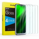 Moto G7 Screen Protector, [4 Pack] SPARIN 9H Hardness Tempered Glass Screen Prot