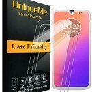 [3 Pack] UniqueMe Compatible with Motorola Moto G7 / Moto G7 Plus Screen Protect