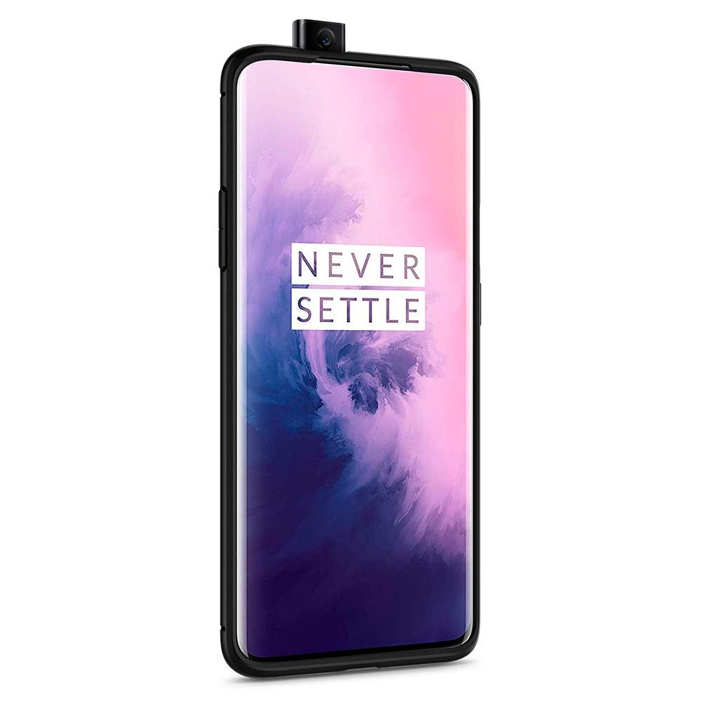 Spigen Rugged Armor Designed for OnePlus 7 Pro Case (2019) - Matte Black