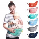 Baby Hipseat Carrier/ Waist Stool/ Sling Hold With Waist Belt Backpack For Storage